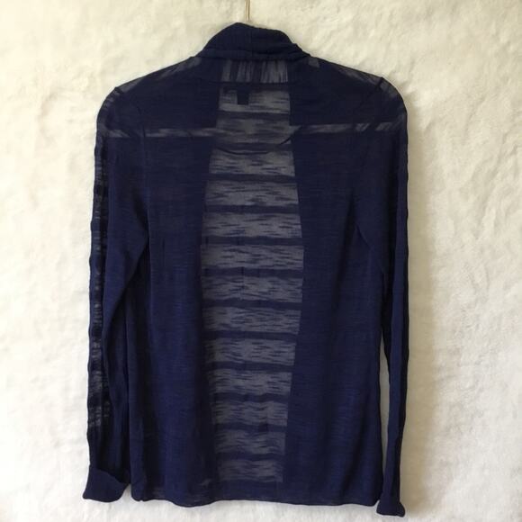 Banana Republic Blue Pattern Open Cardigan - Picture 5 of 8